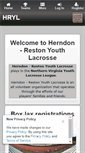 Mobile Screenshot of herndonlacrosse.org